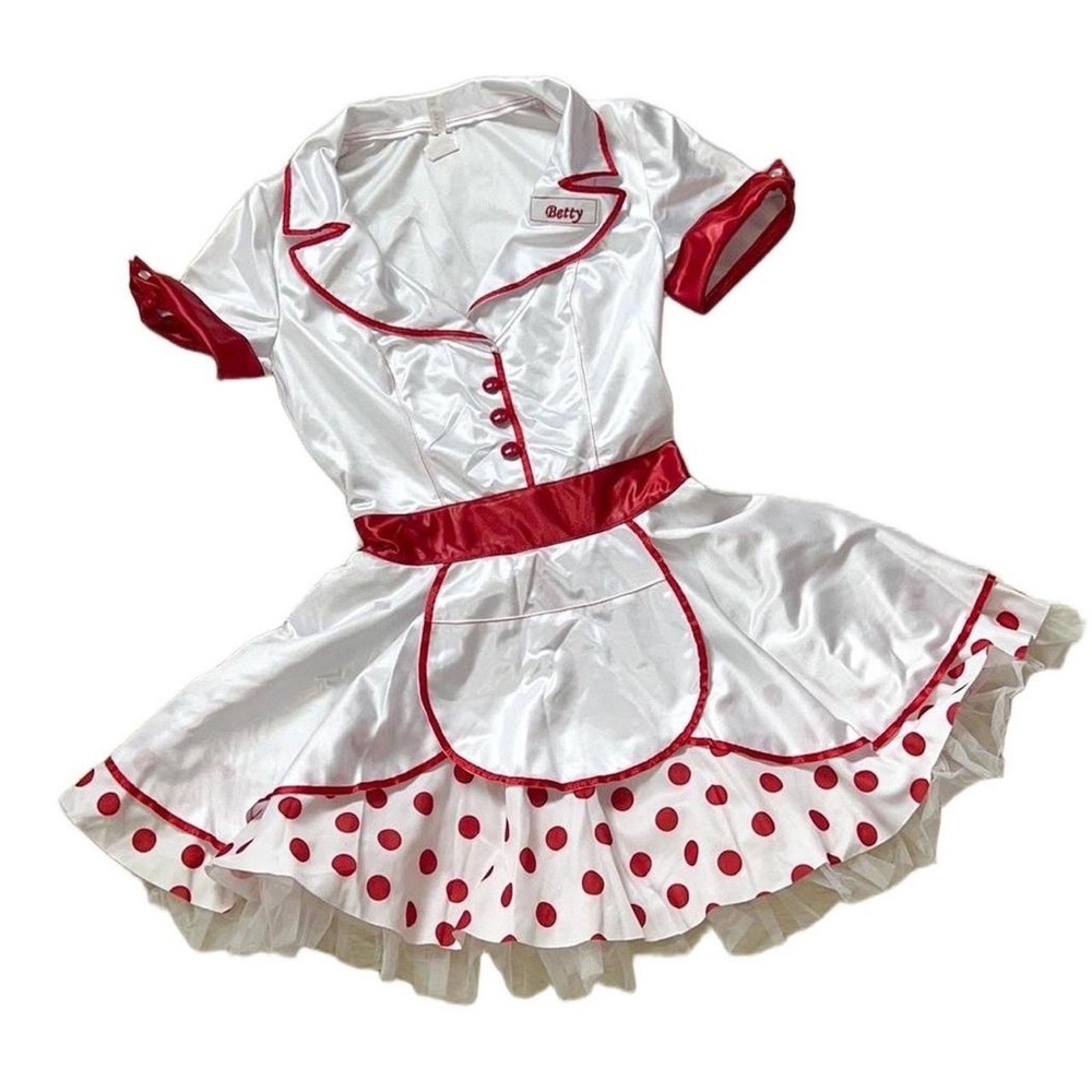 Sexy Diner Waitress Halloween Costume